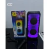 Bocina Doble de 8” – Sonido Potente y Luces LED