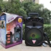 Bocina Portátil de 8” – Potencia y Luces LED Multicolor