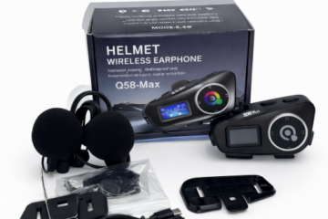 Auriculares Inalámbricos Bluetooth para Casco de Moto